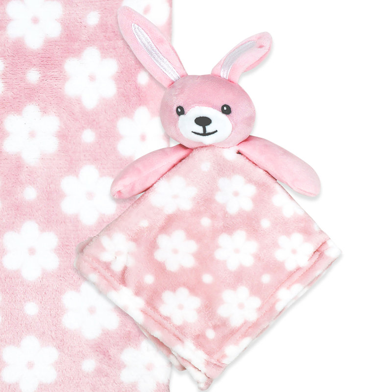 Couverture en peluche pour bébé garçon et bébé fille