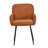 Upholstered Chenille Dining Chairs With Metal Legs (Set of 2)-884257768