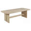 Ensemble de table de salle à manger rectangulaire 9 pièces, table de salle à manger en bois avec 8 chaises en rotin-1747364969