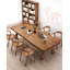 Bureau en bois massif à double couche Modern Minimalist-471688576