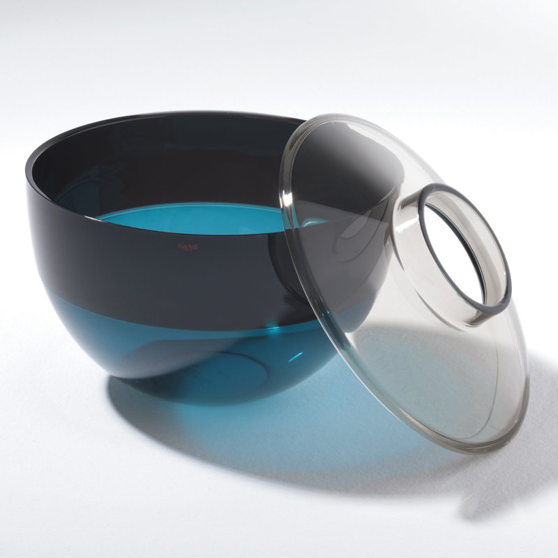 Shibuya Table Vase, Gray/Fume/Blue