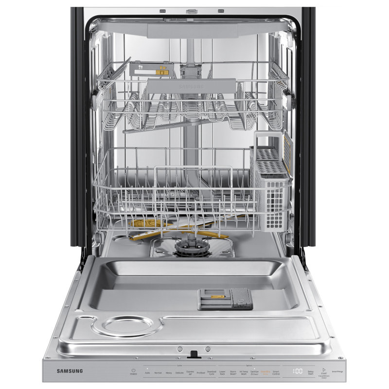 Samsung Smart 42dBA Dishwasher with StormWash+™ and Smart Dry, Stainless Steel