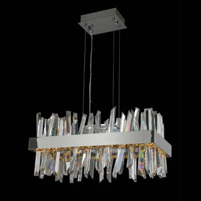 Luminaire suspendu linéaire Glacier