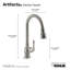 Artifacts® Pull Down Single Handle Kitchen Faucet-14673522