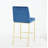 Neliha Upholstered Counter Stool with Metal Frame-1263415582