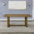 Parker Dining Table, Trestle Base, Light Oak