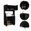 Garde-manger Bayshore à 3 tablettes en wengé noir-608804006