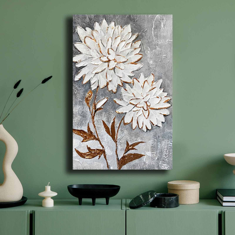 Peinture décorative sur toile