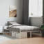  Cadre de lit en métal sans matelas blanc 47,2 po x 78,7 po-436175251-436175245