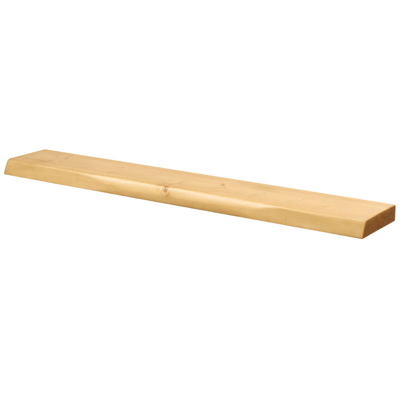 36 po Tablette flottante Natural Live Edge - La beauté naturelle rencontre la fonction de tous les jours, Naturel, 36"