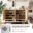 41.5 Inch Tall Shoe Cabinet, Shoe Rack Organizer, Shoe Storage Cabinet With Doors,3 Adjustable Partitions And Metal Legs, For Entrance, Front Door, Aisle-15668721