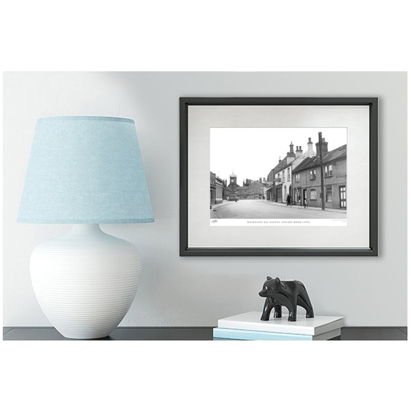 Wainfleet All Saints, Spilsby Road C1955 by Francis Frith - Single Picture Frame Print, 45cm H x 60cm W x 2.3cm D