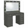 Amargosa 7-Drawer Makeup Vanity Table with LED Hollywood Mirror Lighting