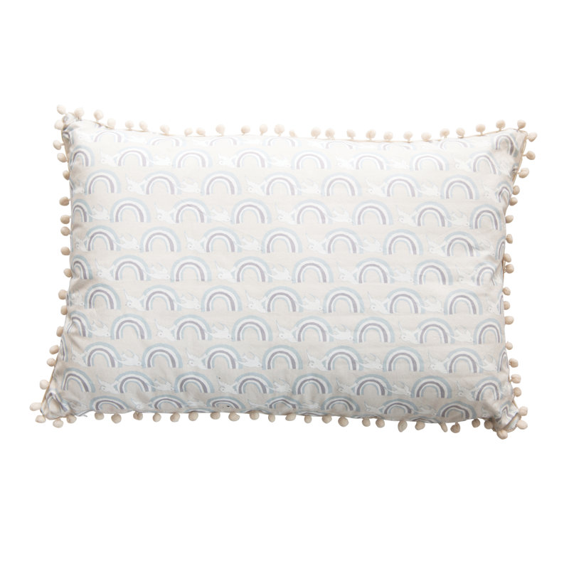  Rectangular Cotton Pillow Cover and Insert