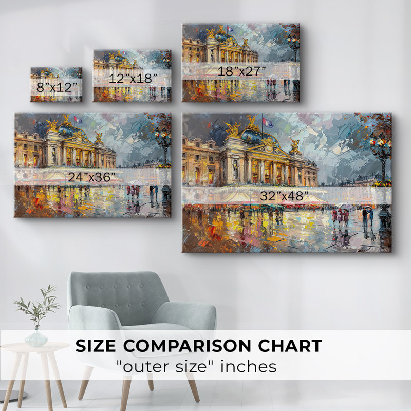 Paysage Series-CX - Cavas enveloppés de galerie, 18 x 27