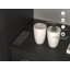 Ensemble de meuble-lavabo autoportant 70,8 po Monterey + double lavabo en acrylique noir renforcé-808941071