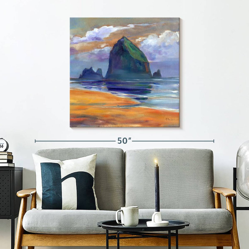 Gillard Haystack Rock Reflections, 30" H x 30" W