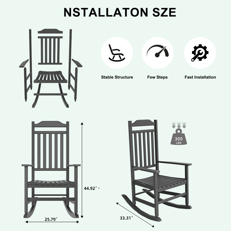 Chaises berçantes