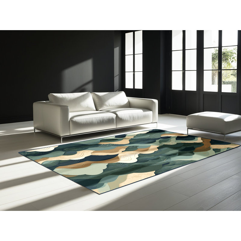 Tapis Radiant Dreams, Rectangulaire 8 pi x 10 pi