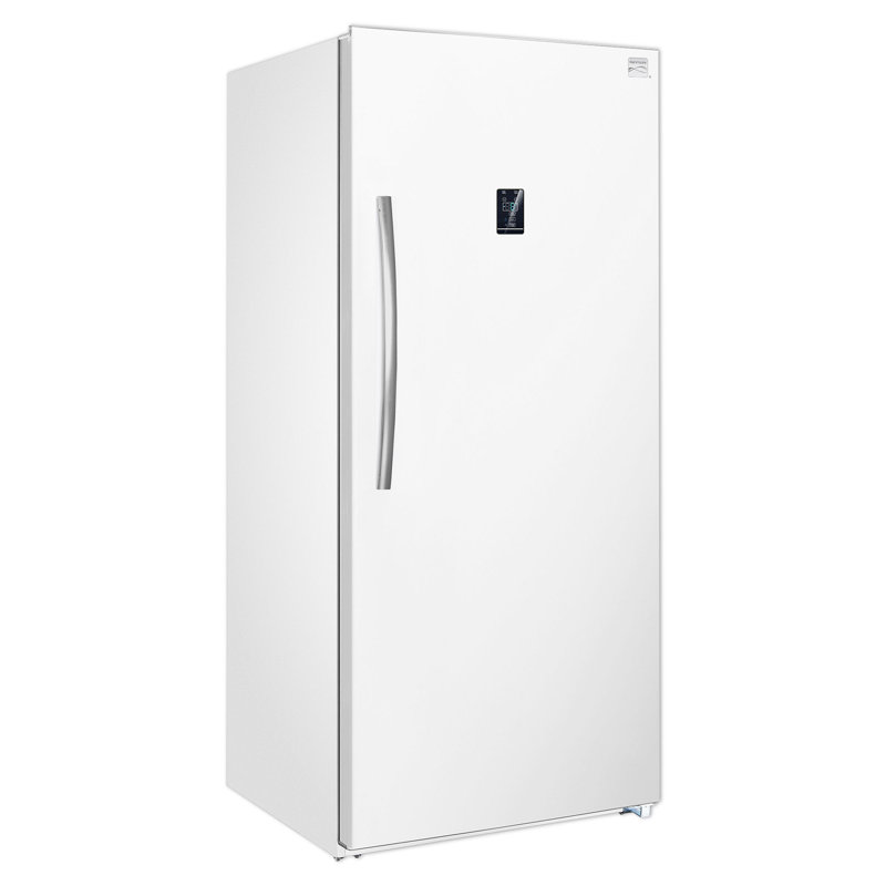 Kenmore 21 Cu. Ft. Upright Freezer, Garage Ready Convertible Refrigerator Freezer with Frost-Free Operation, Digital Controls & Quick Freeze