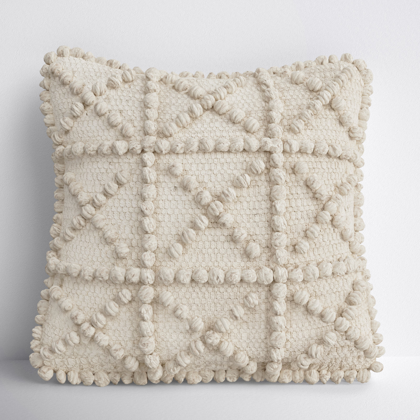 Beckett Geometric Pillow Cover, 18" x 18"