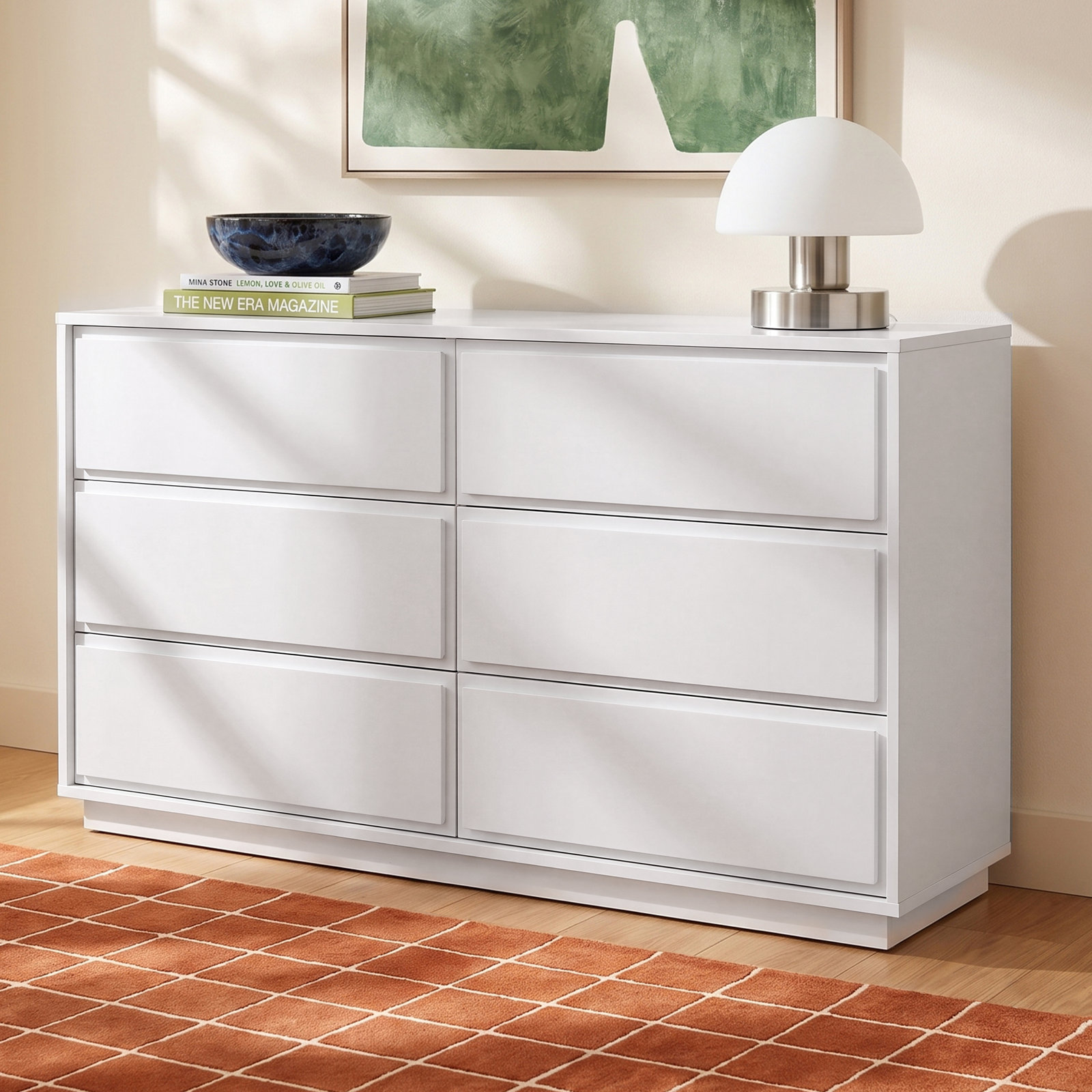 Carson 55" Sideboard, White