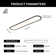 Deshunda 1 - Light Acrylic LED Flush Mount