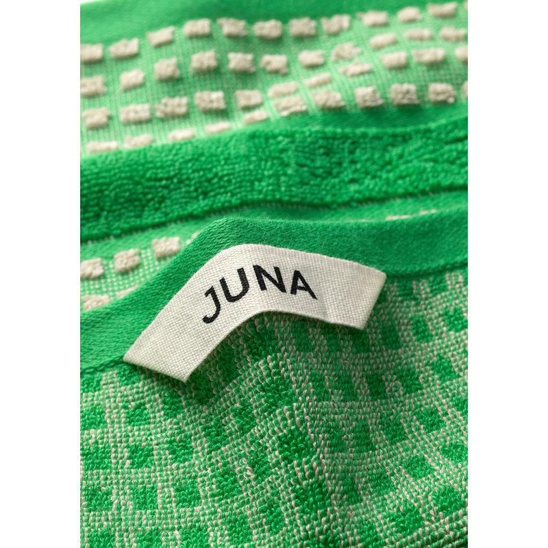 Washcloth, Green/Sand