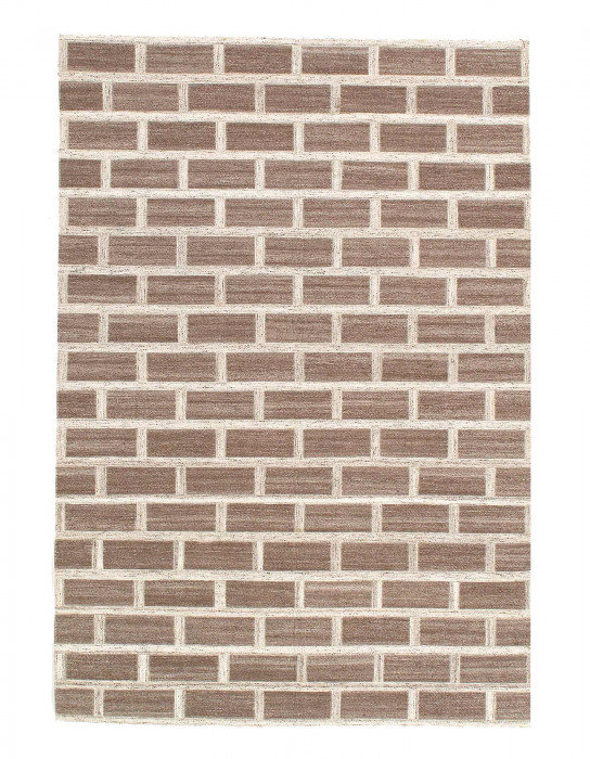 Ichabod Hand Knotted Leather Area Rug