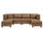 Faux Leather Modular Sectional