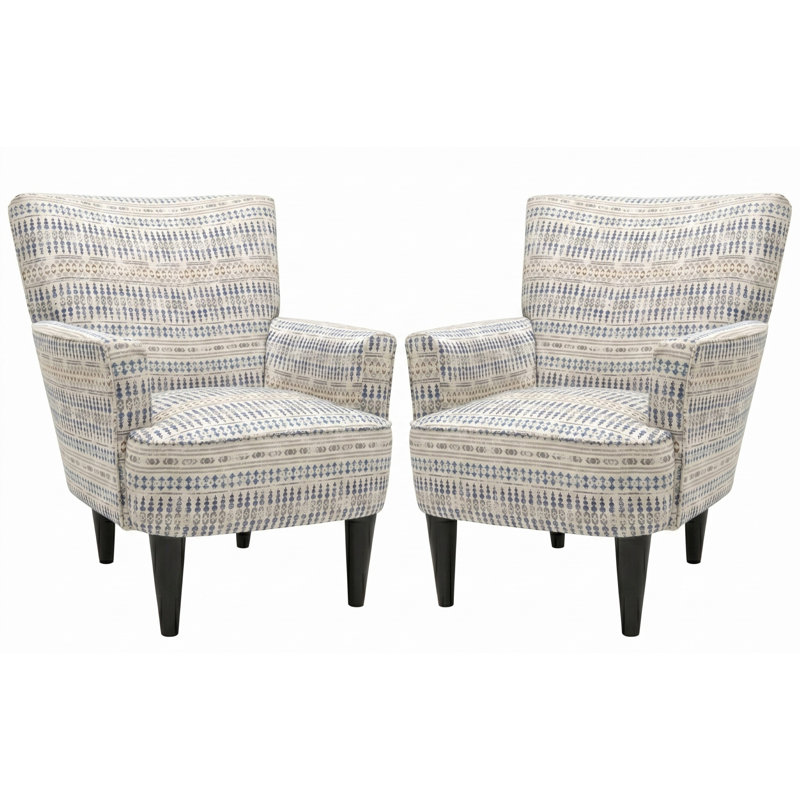 Akanni Upholstered Armchairs, Set of 2