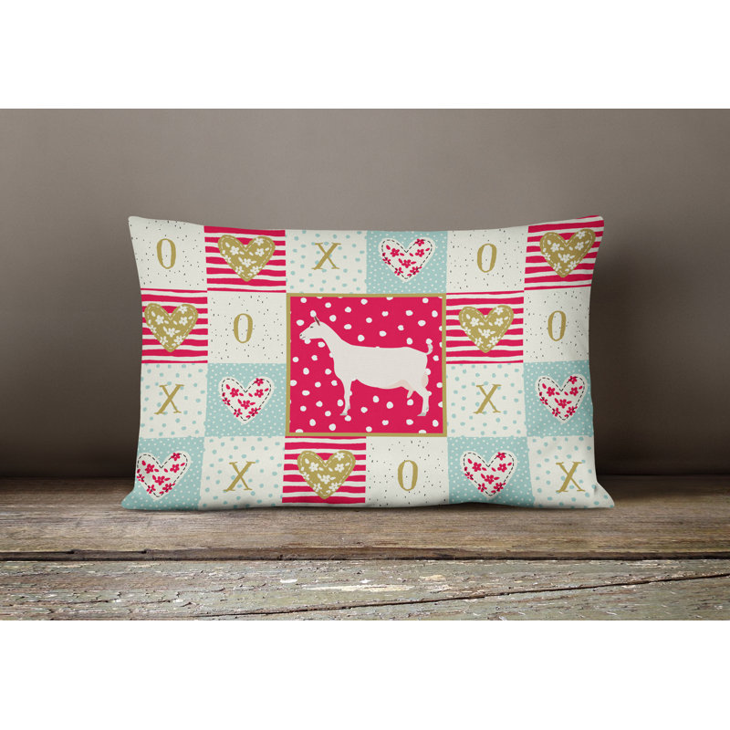  Coussin d'extérieur Saanen Goat Love