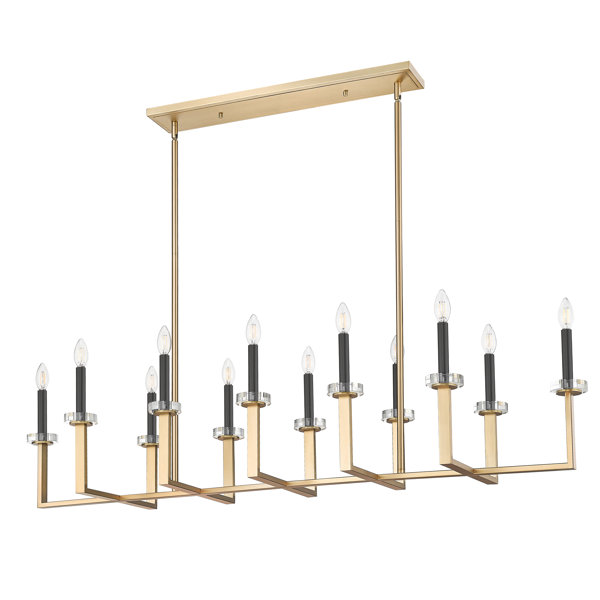 Laurel Foundry Modern Farmhouse Parrish Matte Black+Mordern Gold 12 ...