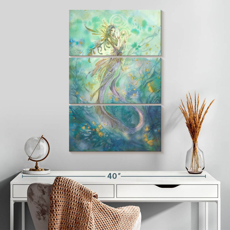 Kelan Creatures - Treasure, 32" H x 20" W