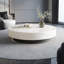 Table basse ronde en marbre de qualité supérieure-104391566