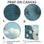 New Dawn Ocean Portrait - Paysage abstrait, art mural-1052302444-1052302440