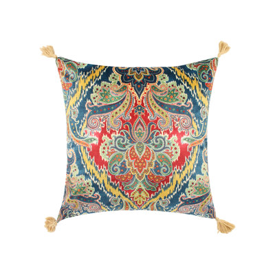 Calabria Medallion Tassel Pillow