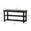 Banc de rangement empilable en bambou pour 10 paires de chaussures-2134058411