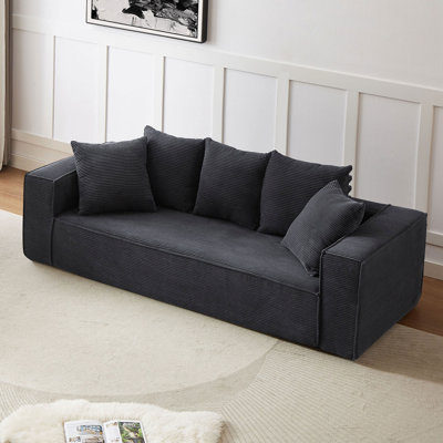 89.02'' Corduroy Sofa
