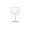 Mixologist Handmade Glass Coupe
