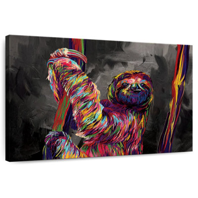 Brampt paresseux couleur abstraite