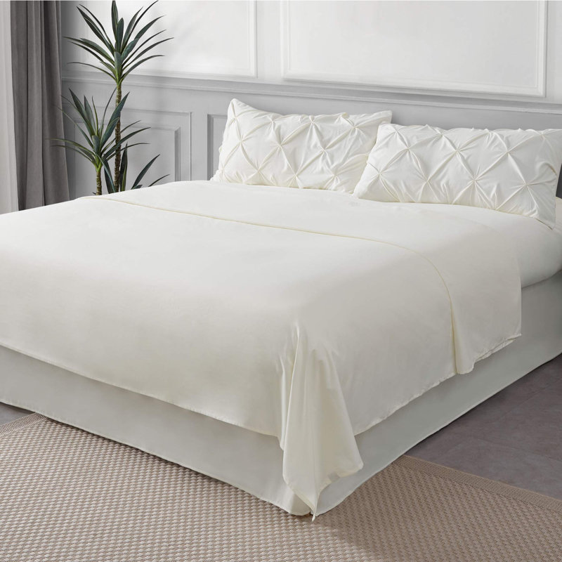 Polyester Percale Comforter, Light Beige