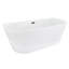 Baignoire de trempage autoportante en acrylique 67 po. X 31 po. Satchi-82573591