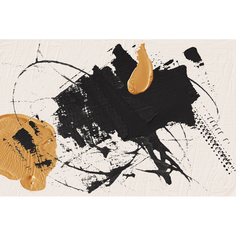 Daryus Vinyl Machine Printed Area Rug, Rectangle 5'3" x 7'10.5"