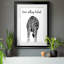 Girafe - cadre photo, impression sur papier-1180677457-1180677471