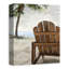 Chaise de plage sur toile-296469179
