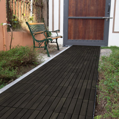 Carreaux de terrasse imbriqués