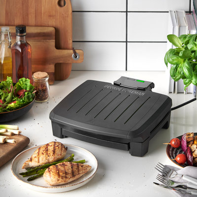 George Foreman Medium Immersa Dishwasher Safe Health Grill 