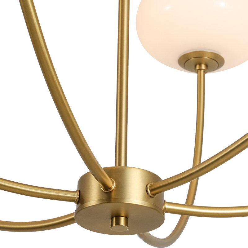 Lustre 6 lumières Glam