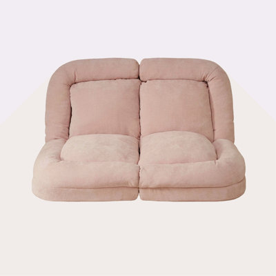 Le canapé-lit double convertible pliable est la partie droite du produit complet.